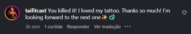 Client feedback